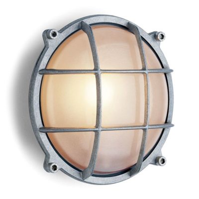 Inleg Fascineren Geschiktheid Wandlamp aluminium rond - DeJaren30Fabriek.nl