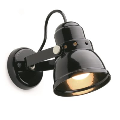 Wandlamp zwart